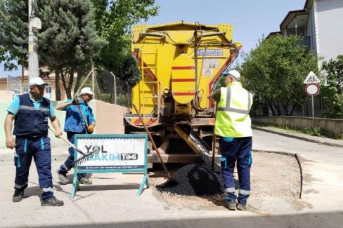 Kocaeli’nin Yol Bakım Timi her yere yetişiyor