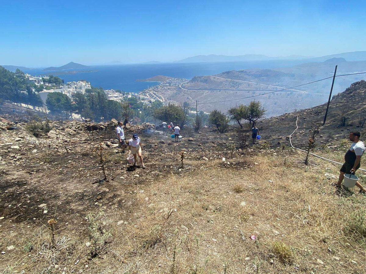 1729415558 532 Bodrumdaki pesi sira yanginlar destek ekipleriyle kontrol altinda - Marmara Bölge: Balıkesir Son Dakika Haberleri ile Hava Durumu