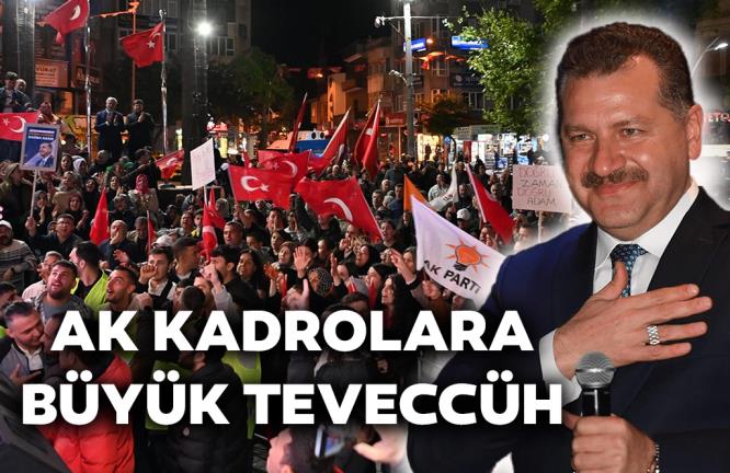 AK KADROLARA BÜYÜK TEVECCÜH