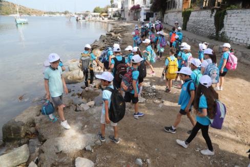 Bodrum’da öğrencilere ‘çevre’ bilinci aşılanıyor