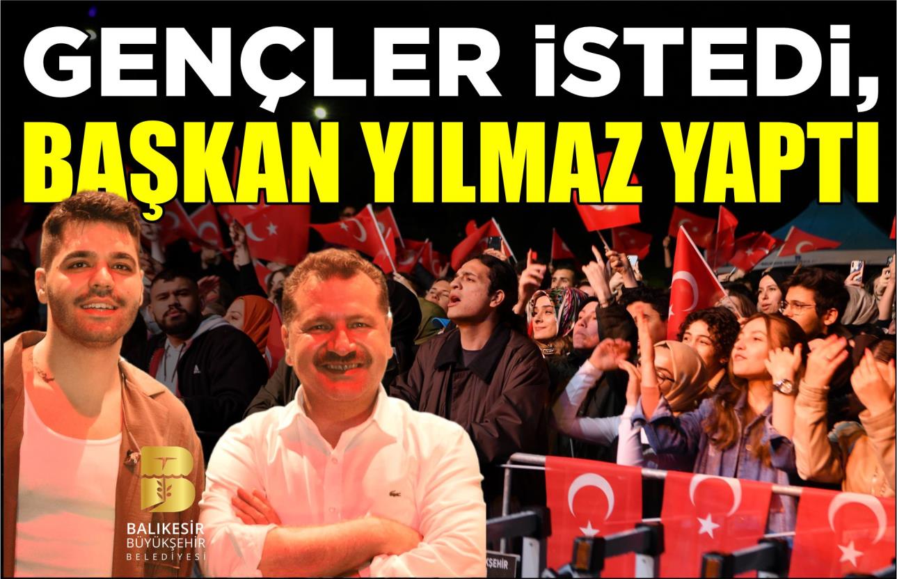 GENÇLER İSTEDİ, BAŞKAN YILMAZ YAPTI