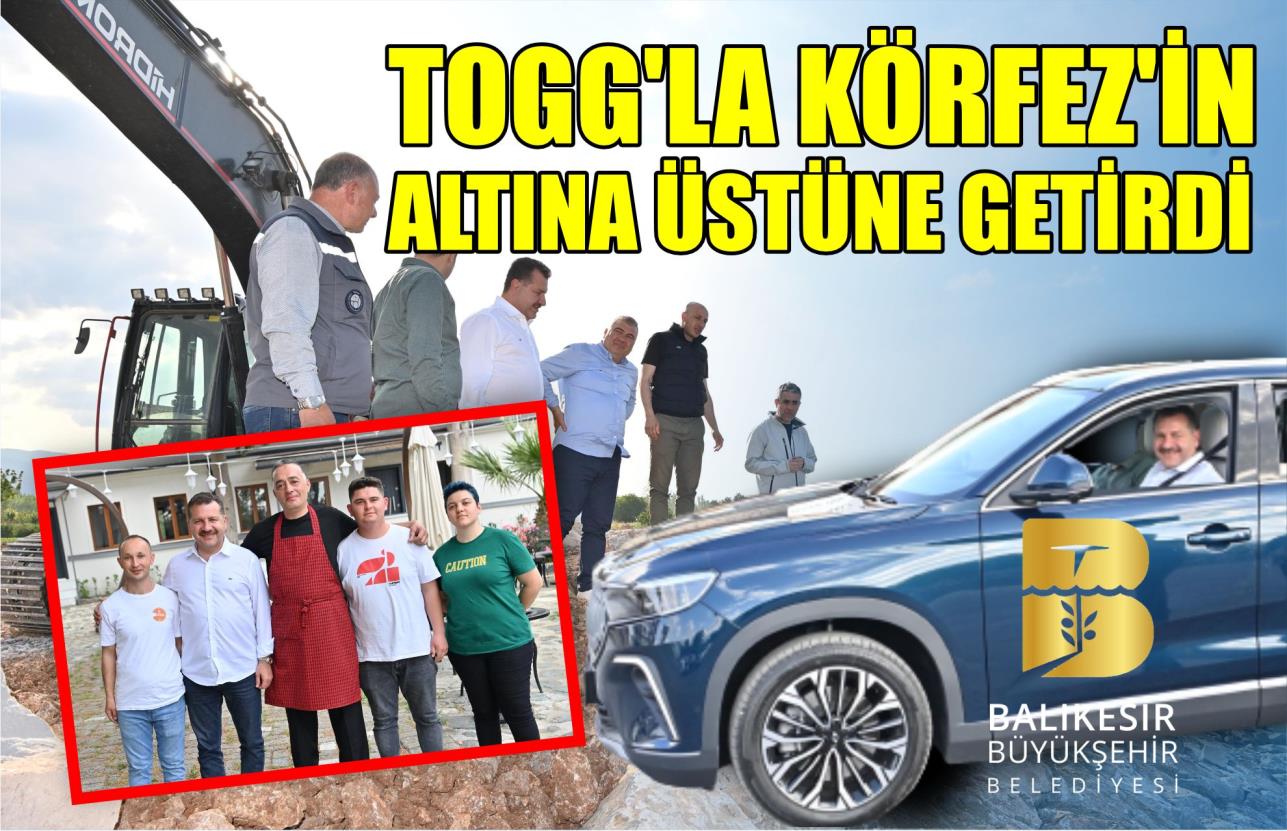 TOGG’LA KÖRFEZ’İN ALTINA ÜSTÜNE GETİRDİ