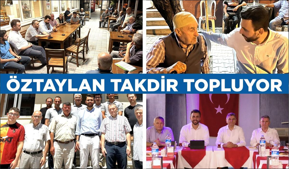 ÖZTAYLAN TAKDİR TOPLUYOR