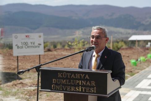 Kütahya'da fidanlar bal ormanına dönüşecek