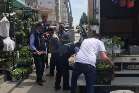 Gebze Zabıtası'ndan seyyar denetimi