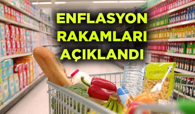 ENFLASYON RAKAMLARI AÇIKLANDI