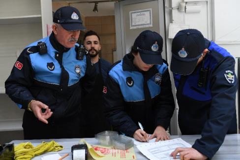 Bursa’nın Osmangazi ilçesinde Zabıta