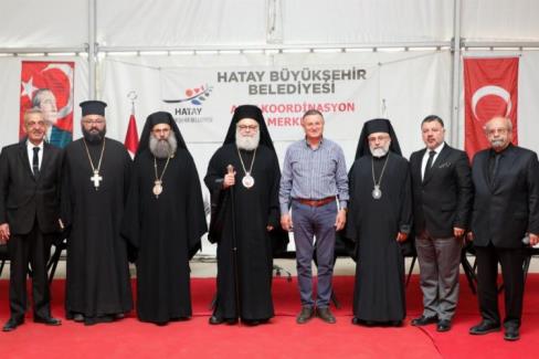 Antakya ve Tüm Doğu Patriği’nden Hatay Büyükşehir’e ziyaret