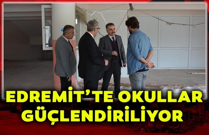 İlçe merkezinde güçlendirme çalışmaları