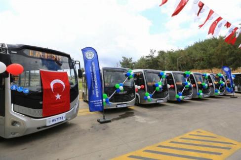 Muğla’nın otobüs filosuna 60 yeni otobüs daha