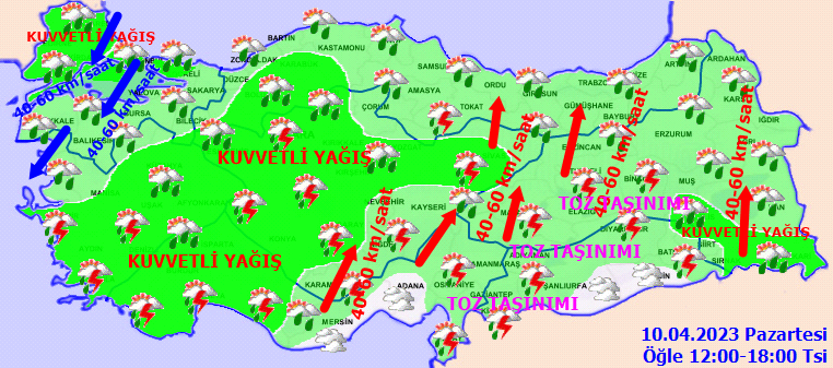 1729545857 295 Kuvvetli yagis ve firtina uyarisi - Marmara Bölge: Balıkesir Son Dakika Haberleri ile Hava Durumu