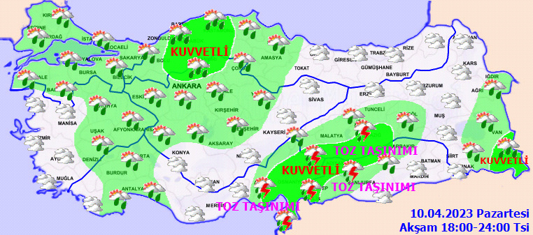 1729545859 14 Kuvvetli yagis ve firtina uyarisi - Marmara Bölge: Balıkesir Son Dakika Haberleri ile Hava Durumu