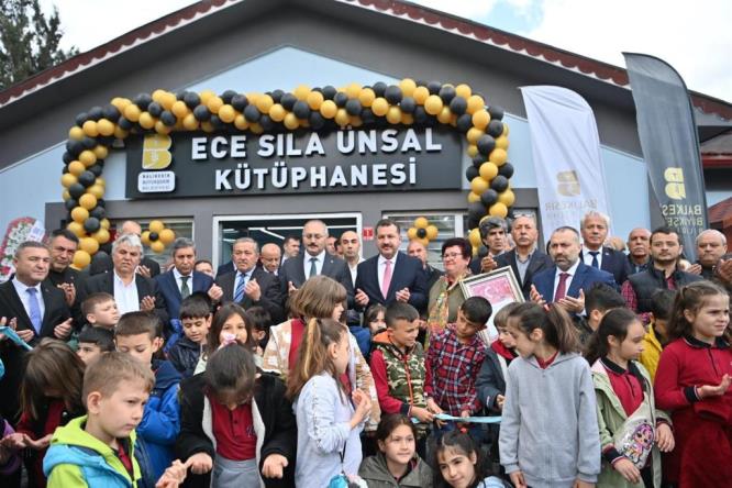 1729548248 258 ECE SILA UNSAL KUTUPHANESI ACILDI - Marmara Bölge: Balıkesir Son Dakika Haberleri ile Hava Durumu