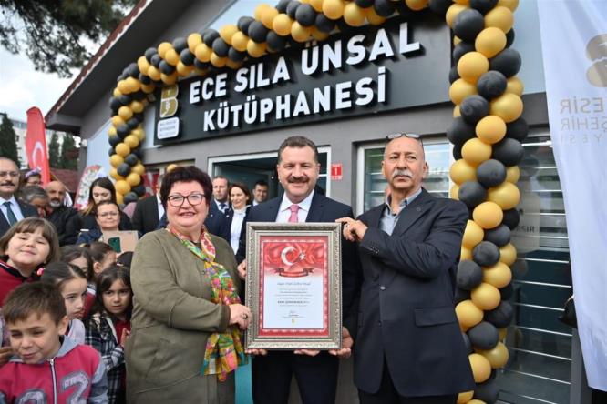 1729548253 136 ECE SILA UNSAL KUTUPHANESI ACILDI - Marmara Bölge: Balıkesir Son Dakika Haberleri ile Hava Durumu