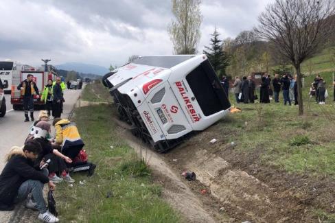 Ankara’dan Balıkesir’e gitmekte olan