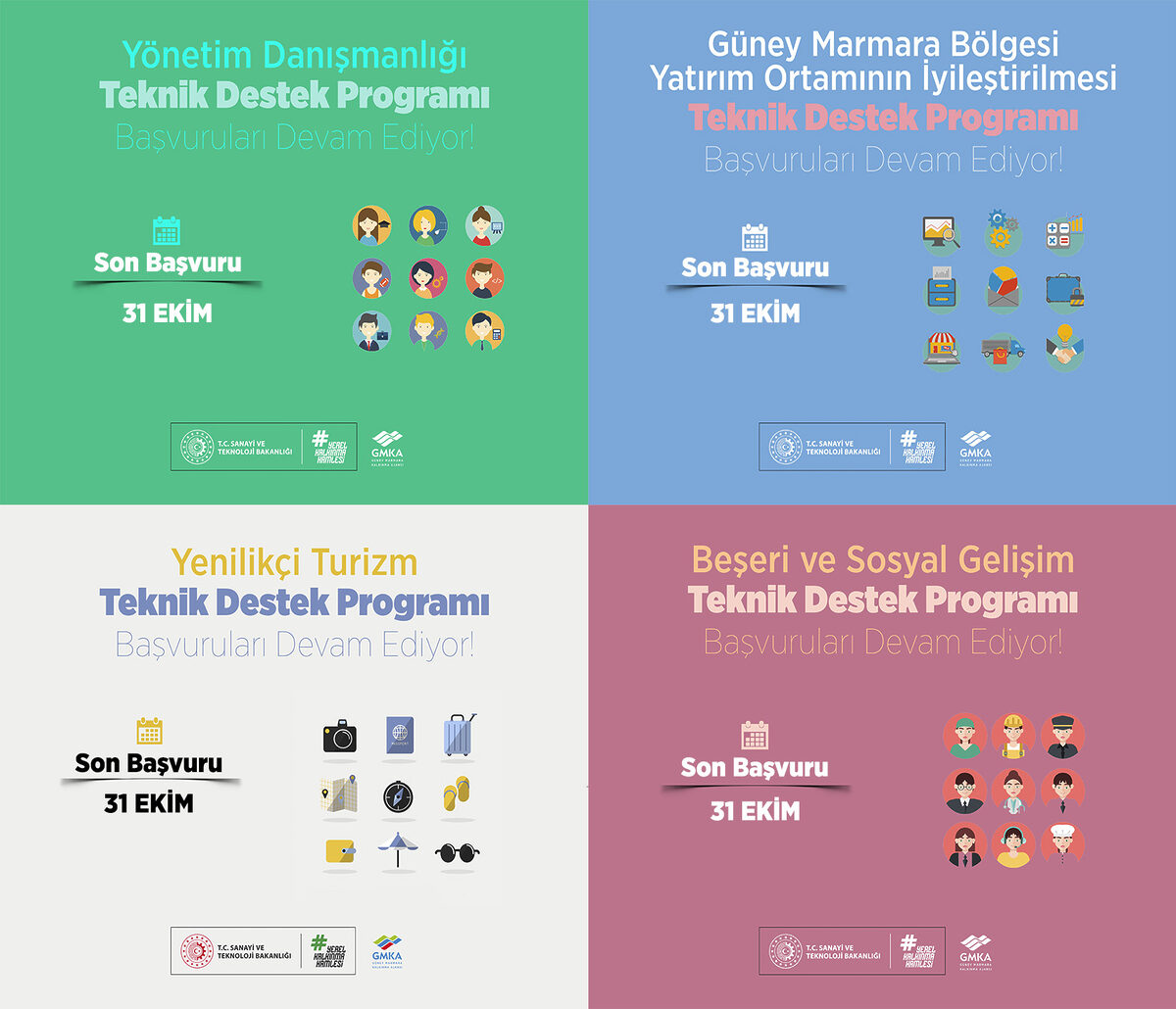 GMKA, Dört Farklı Teknik Destek Programı ile Bölgeyi Destekliyor