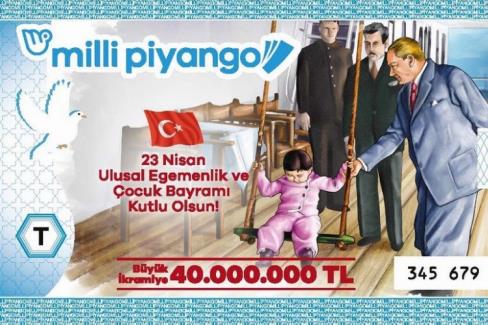 23 Nisan'da büyük ikramiye 40 milyon TL!