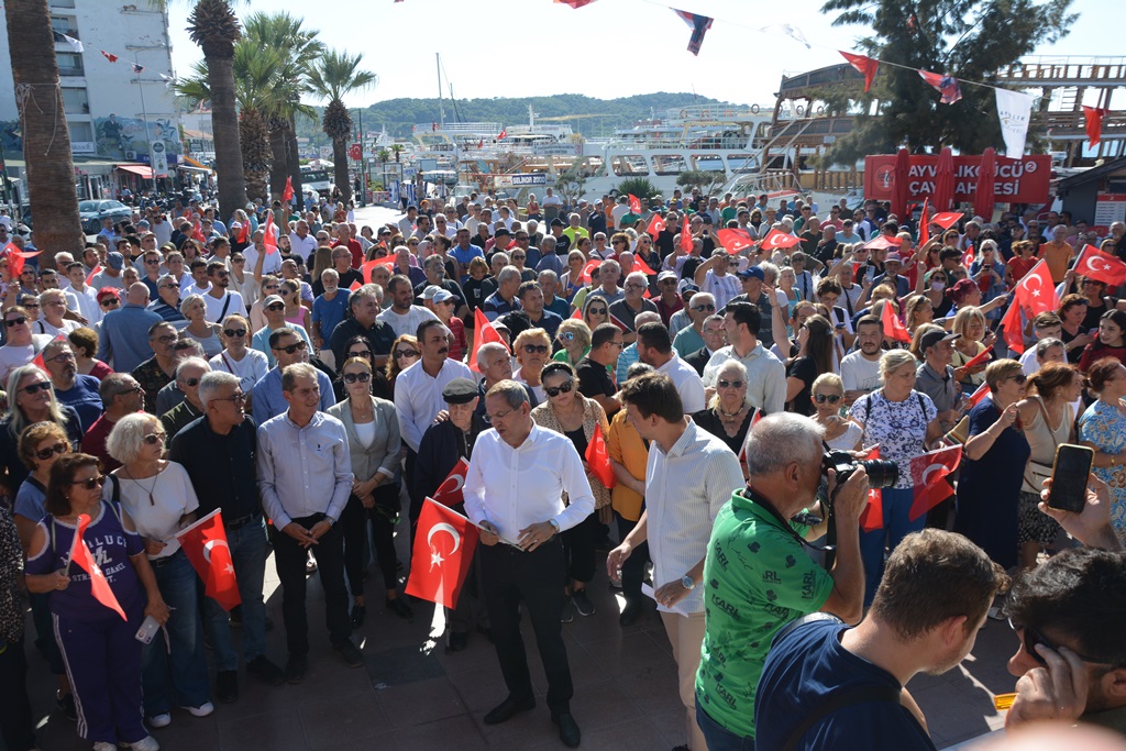 Balıkesir’in Ayvalık ilçesinde, M.Ç.