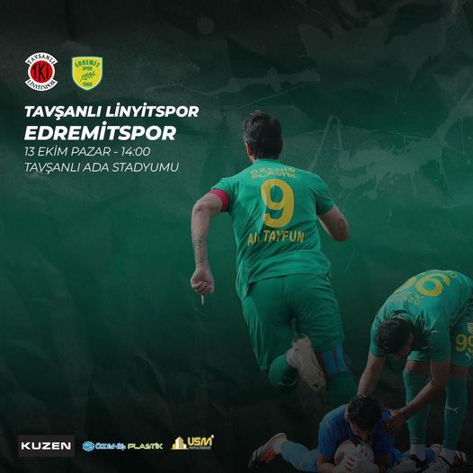 EDREMİTSPOR TAVŞANLI LİNYİTSPOR DEPLASMANINA HAZIR