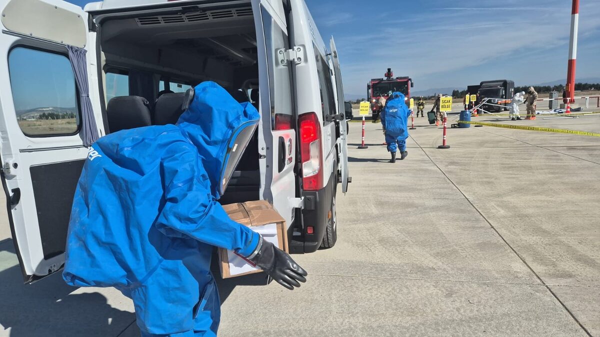 Balıkesir Merkez Havalimanı’nda, olası