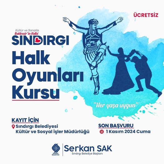 SINDIRGI’DA HALK OYUNLARI COŞKUSU BAŞLIYOR!