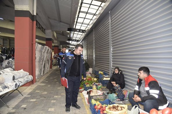 Dursunbey’de Pazar Denetimleri Aralıksız Devam Ediyor