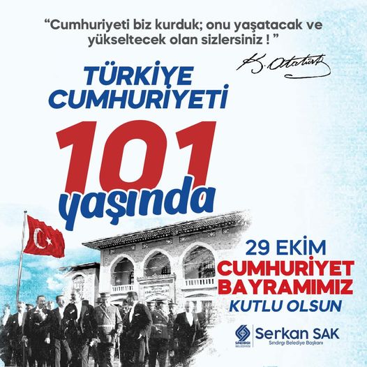 Sındırgı’da Coşkulu Cumhuriyet Bayramı Kutlaması