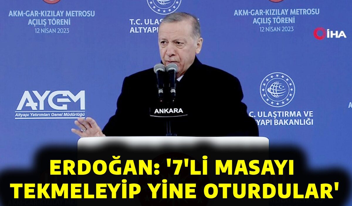 ‘7’Lİ MASAYI TEKMELEYİP YİNE OTURDULAR’