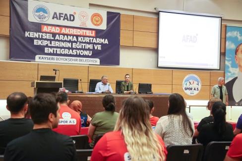 AFAD’dan Kayseri’de eğitim ve seminer