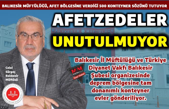 AFETZEDELER UNUTULMUYOR