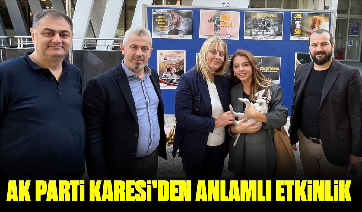 AK PARTİ KARESİ’DEN ANLAMLI ETKİNLİK