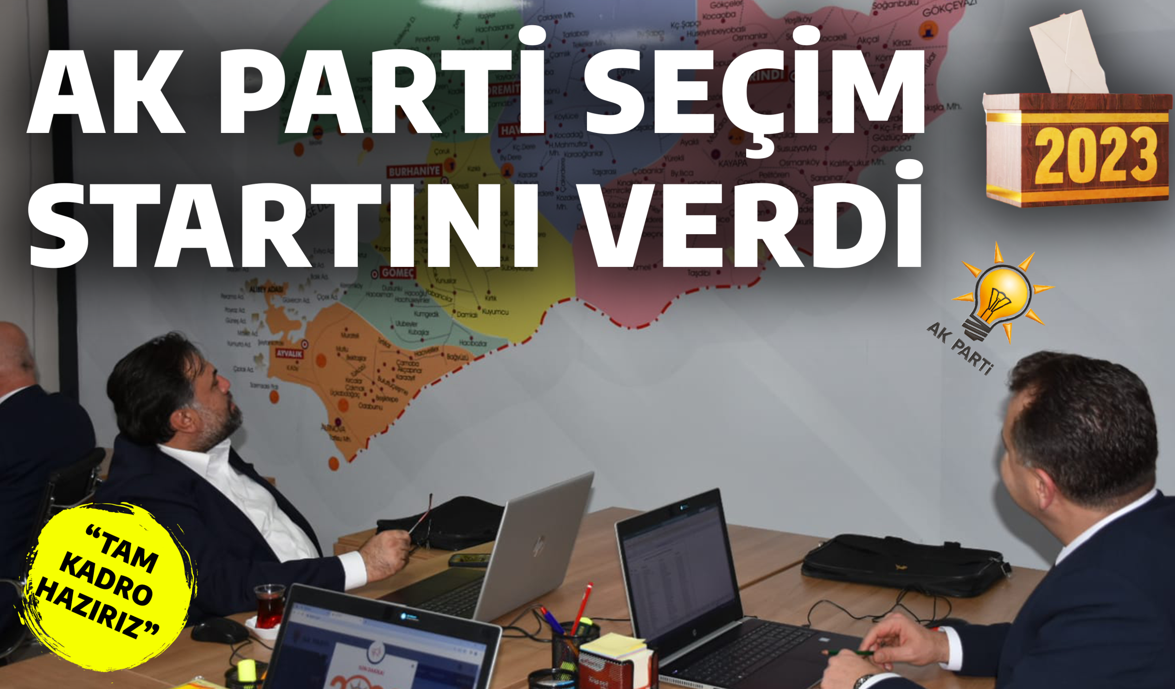 AK PARTİ SEÇİM STARTINI VERDİ