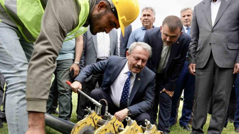 AK Partili Şahin Tin, Acıpayam’da devam eden projeleri yerinde inceledi, yeni müjdeler verdi