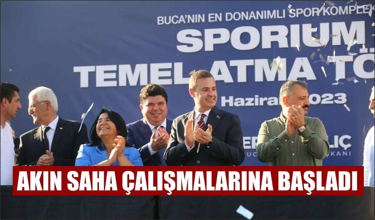 AKIN SAHA ÇALIŞMALARINA BAŞLADI