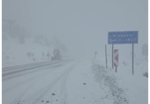 ANTALYA KONYA YOLU KARA TESLİM