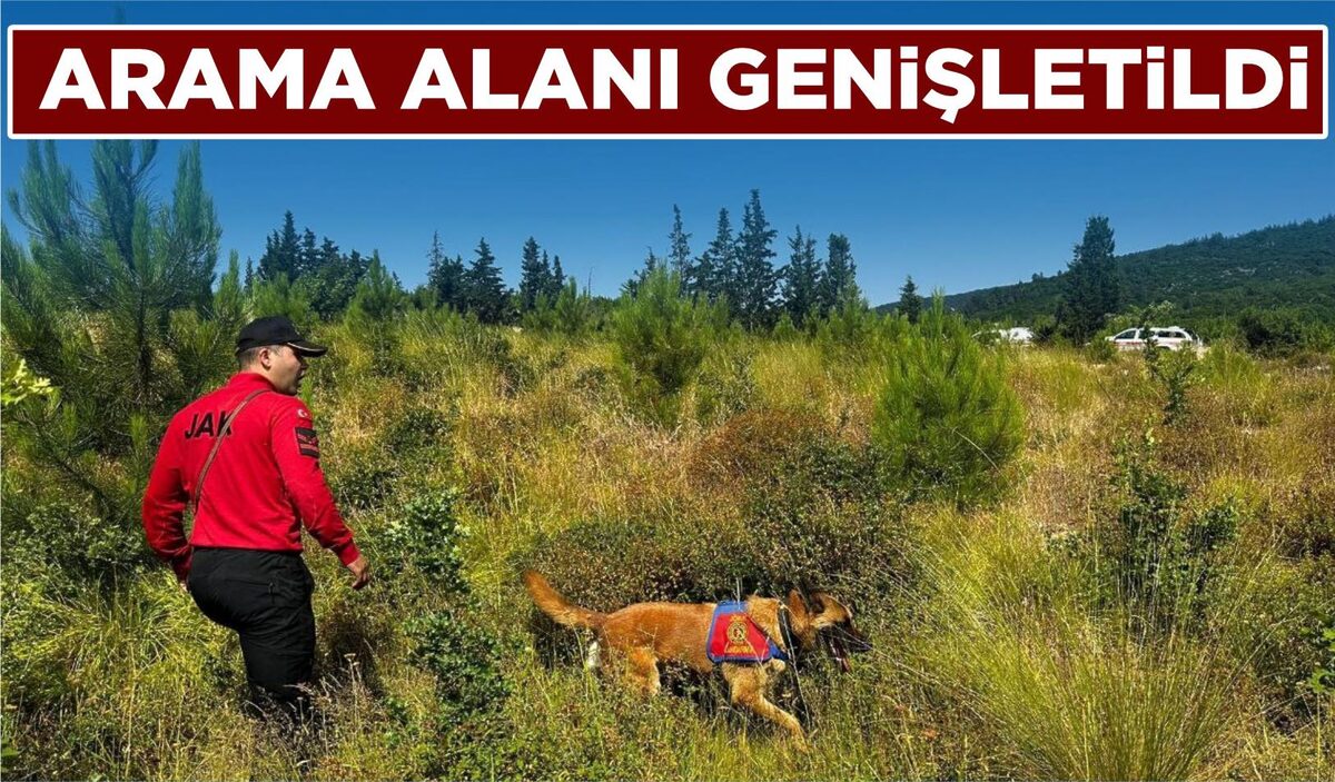 ARAMA ALANI GENİŞLETİLDİ