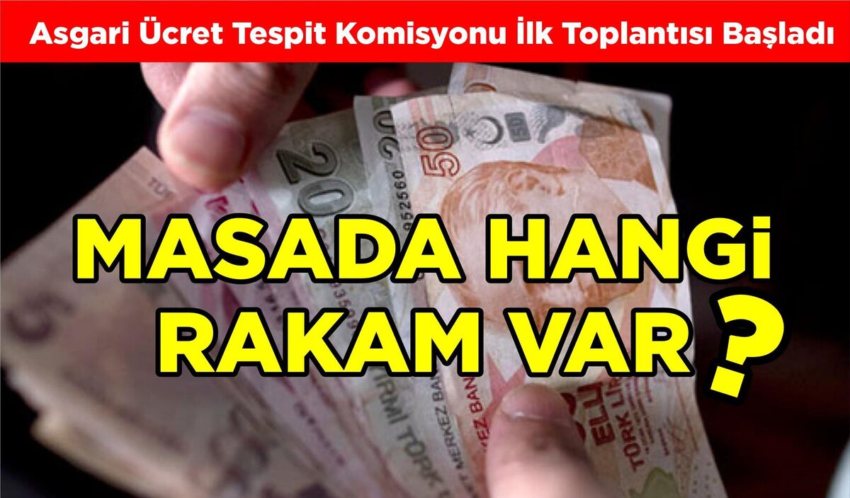 ASGARİ ÜCRET TESPİT KOMİSYONU İLK TOPLANTISI BAŞLADI