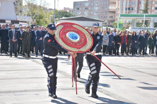 ATATÜRK’ÜN EDREMİT’E GELİŞİ KUTLANDI