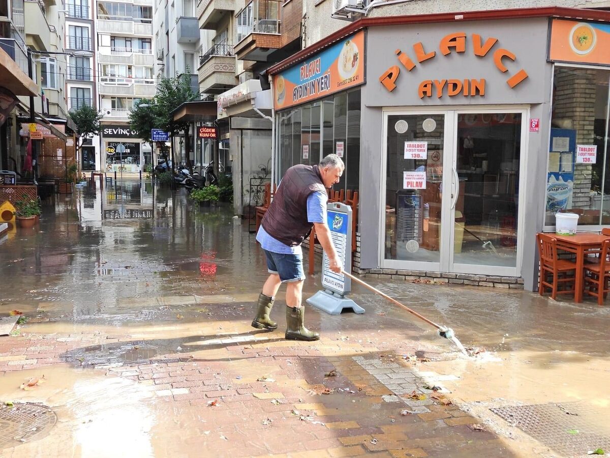 Balıkesir'in Erdek ilçesinde yaşanan