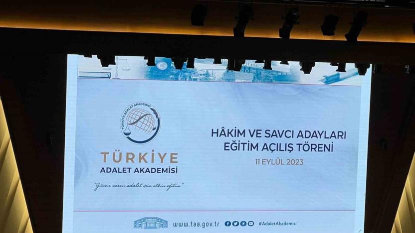 Adalet Bakanı Tunç, Türkiye Adalet Akademisi eğitim dönemi açılış törenine katıldı