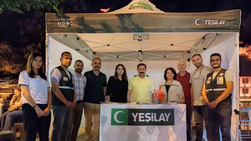 Amasya evleri uyuşturucuyla mücadele için ‘yeşile’ büründü