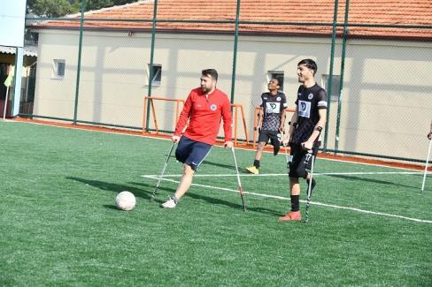 Ankara’da ampute futbola tam destek