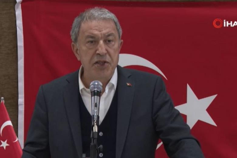 BAKAN AKAR:”TERÖRİSTLERİ CESARETLENDİRİYORLAR”