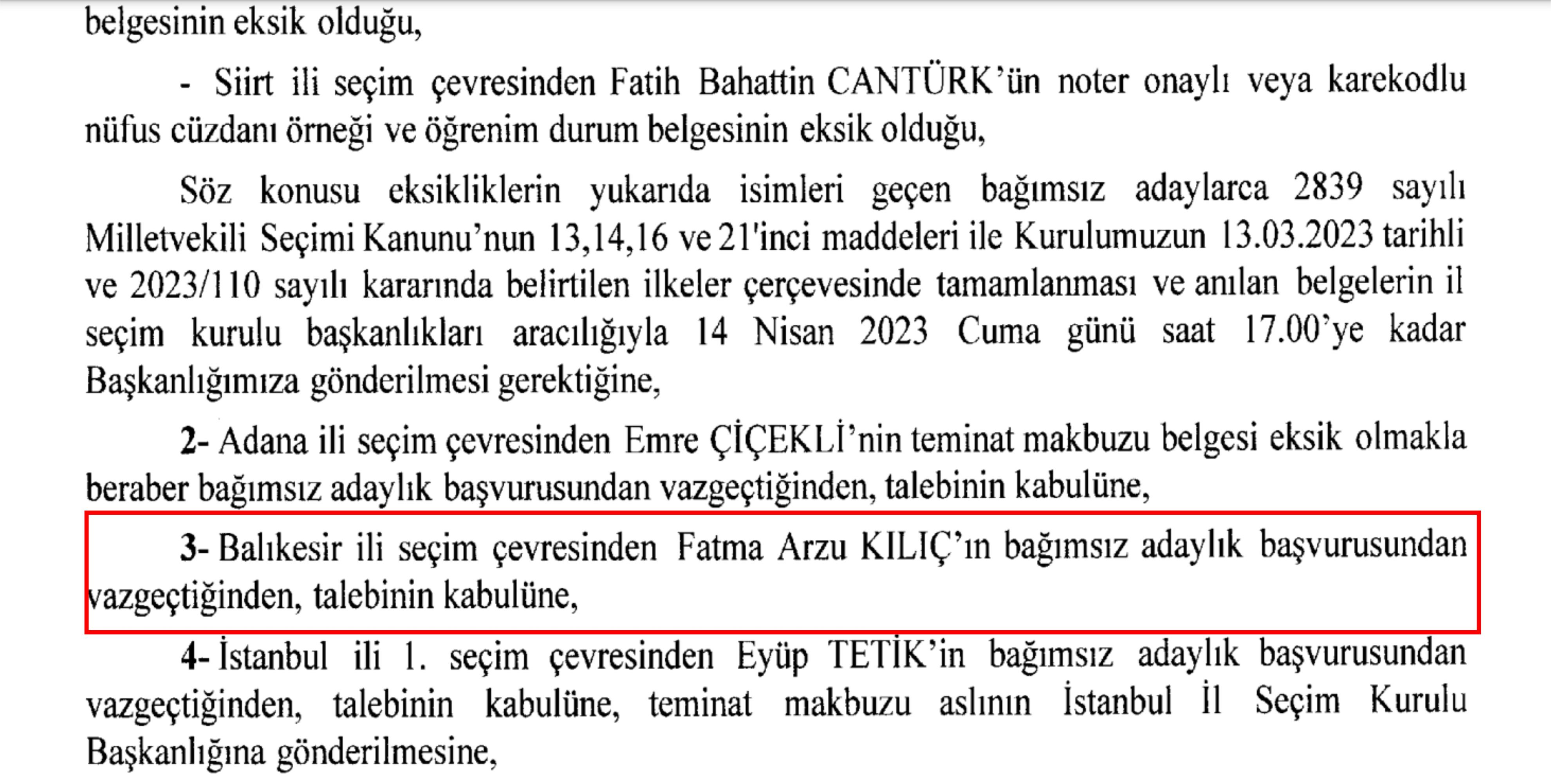 BALIKESIRDE O ISIM ADAYLIKTAN CEKILDI - Marmara Bölge: Balıkesir Son Dakika Haberleri ile Hava Durumu