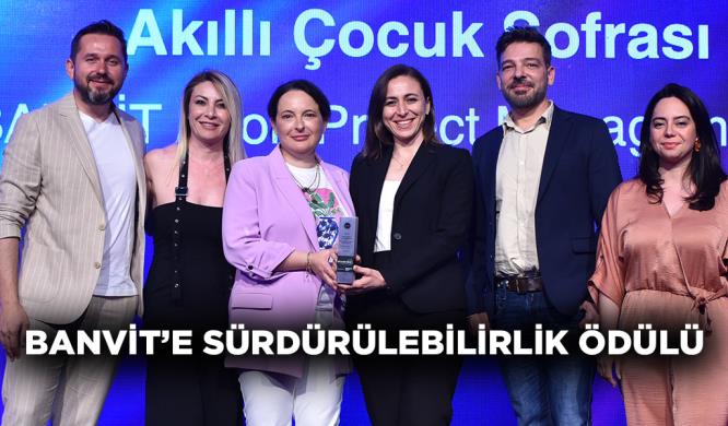 BANVİT’E SÜRDÜRÜLEBİLİRLİK ÖDÜLÜ