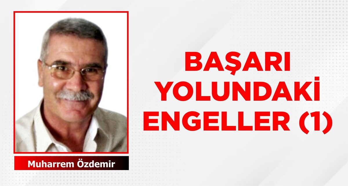 BAŞARI YOLUNDAKİ ENGELLER (1)