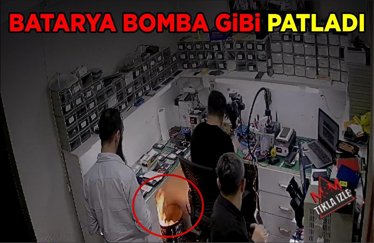 BATARYA BOMBA GİBİ PATLADI  