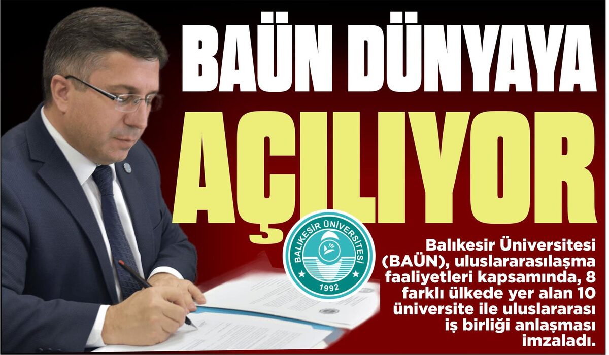 BAÜN DÜNYAYA AÇILIYOR