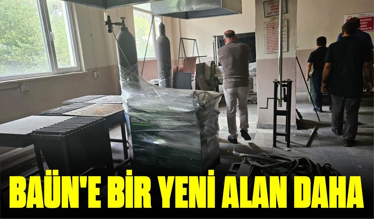 BAÜN’E BİR YENİ ALAN DAHA