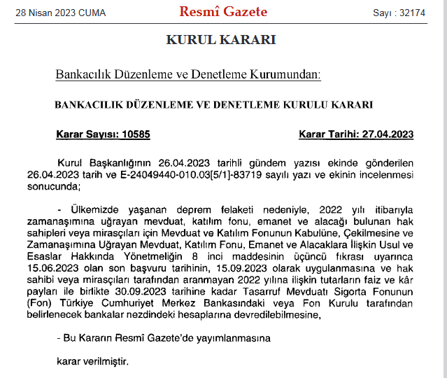 BDDK zaman asimini 15 Eylule uzatti - Marmara Bölge: Balıkesir Son Dakika Haberleri ile Hava Durumu